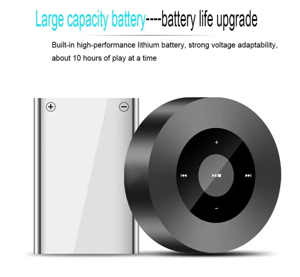 Светодиодный BT динамик с сенсорным экраном Портативный беспроводной Bluetooth HD