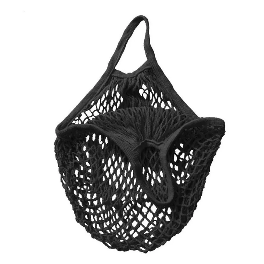 

2021 New Mesh Net Turtle Bag String Shopping Bag Reusable Fruit Storage Handbag Totes Women Shopping Mesh Bag Shopper Bags