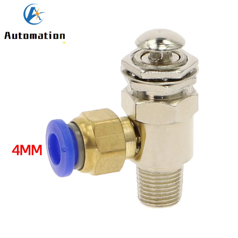 Пневматический Механический клапан Φ выхлопной 2 положения сторонний M5 женский