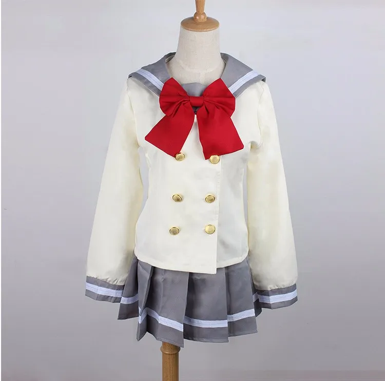 2020 Fashion Anime Love Live! Sunshine!! Cosplay Costume Aqours School Uniforms Kurosawa Ruby Sailor Suit Wig | Тематическая одежда