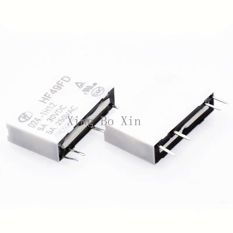 

Бесплатная доставка 20 штук новым реле HF49FD-005-1H12 HF49FD-012-1H12 HF49FD-024-1H12 4PIN 5A DC 5VDC 12VDC 24VDC