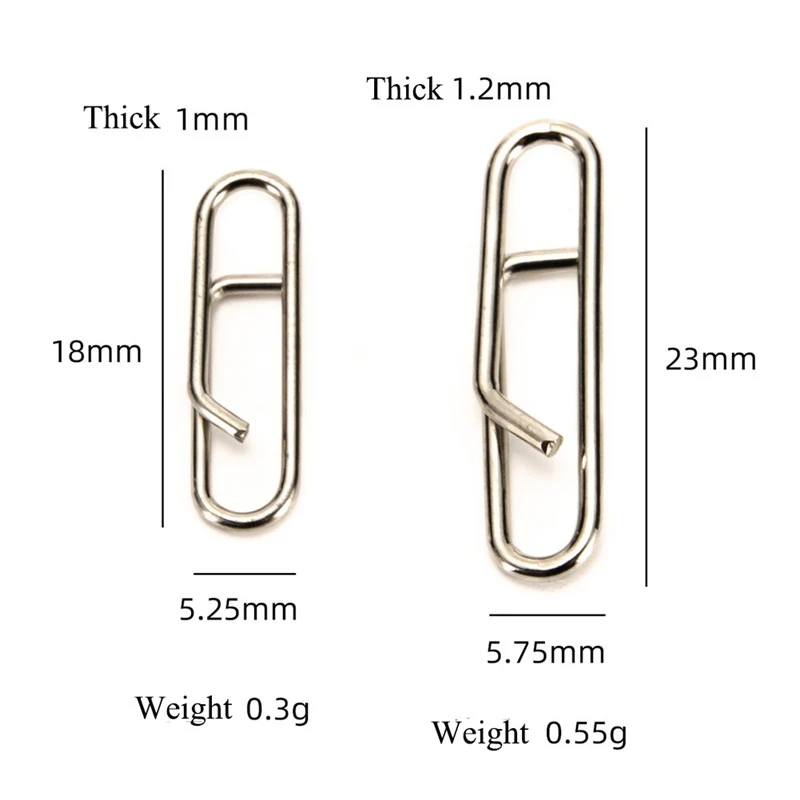 100 шт./50 шт. рыболовные снасти Быстросменные зажимы для свинцовых звеньев мощная