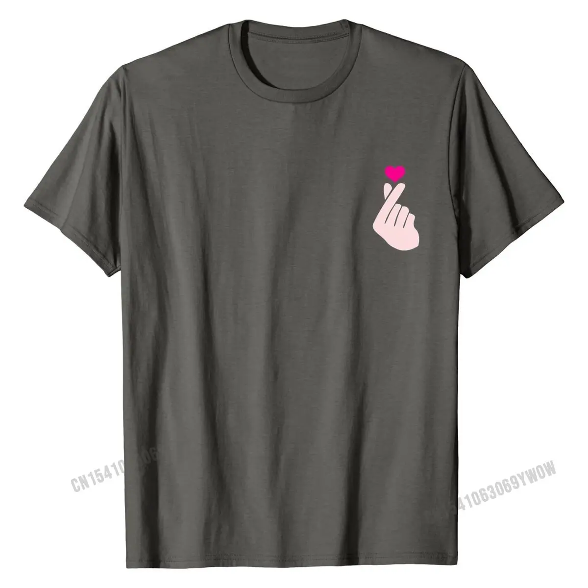 K-Pop рубашка KPop Сердце руки символ Корейская музыка подарок Топы Футболка