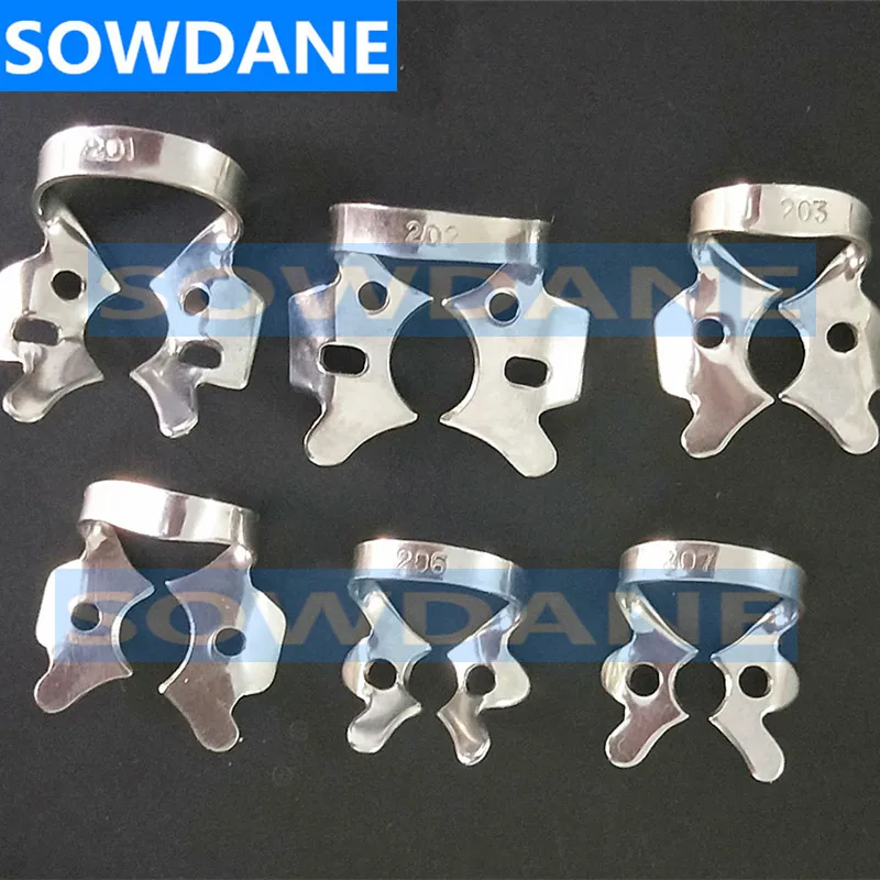 Стоматологический уход за полостью рта эндододонтический Восстанавливающий резиновый зажим для