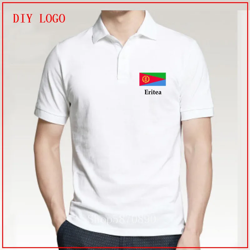 Футболка-поло мужская с круглым вырезом и принтом | Мужская одежда