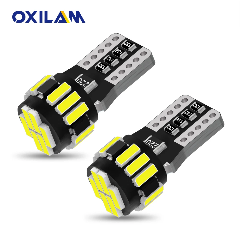 

2PCS W5W T10 LED Bulb Canbus Car Interior Lamp 194 168 LED Lights Peugeot 206 207 208 301 307 308 407 408 508 2008 3008 4008 607