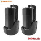 Аккумуляторная литий-ионная батарея Powtree 2607336013 Ач 12 В для Bosch BAT411