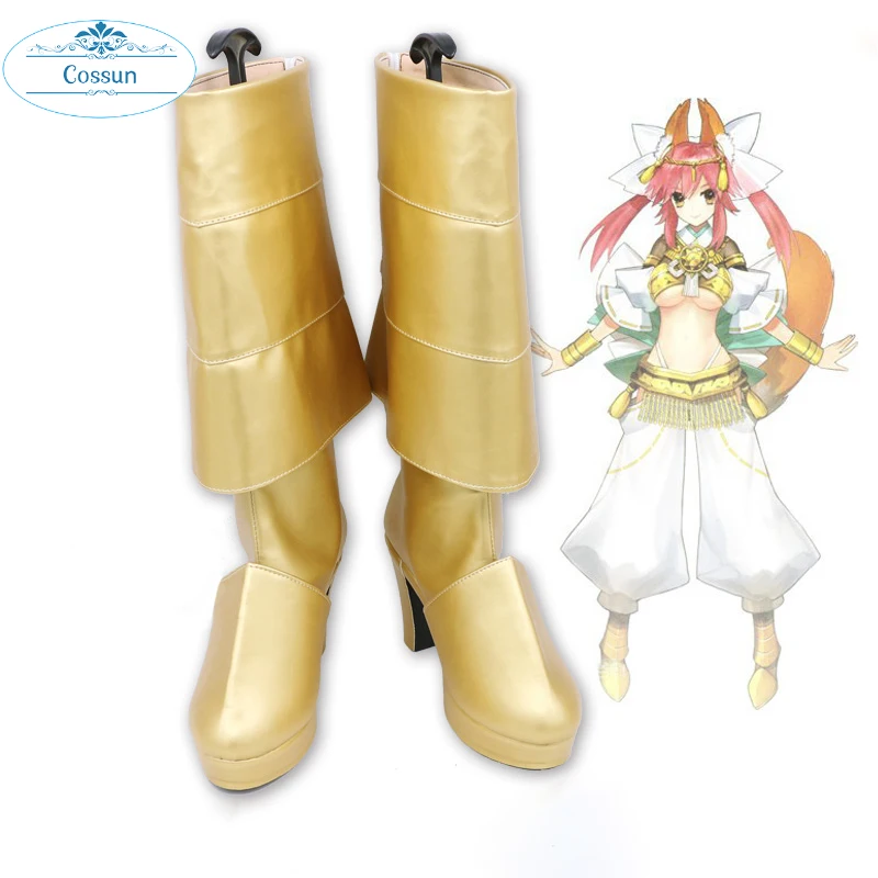 Сапоги для косплея Fate Extra CCC Caster Tamamo no Mae богини | Тематическая одежда и униформа