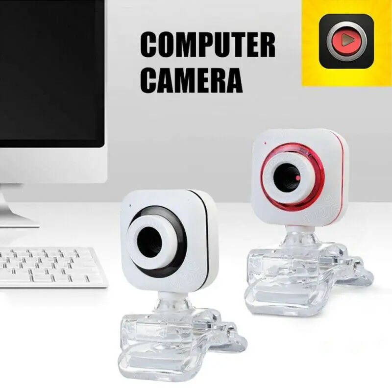 360 Degree Rotation Webcam 12 Million Pixels HD Camera Auto Focus Web Cameras Automatic Color Correction With Microphone | Электроника