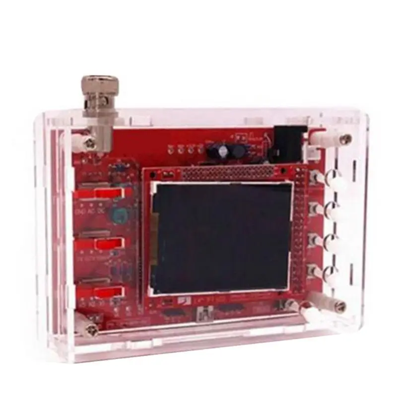 Карманный осциллограф 2 4 дюйма TFT с щупом и защитным чехлом для DSO138