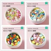 85g500g colored sugar beadscake decorationbaking ingredientscolorful ins donuts baking colored sugar free shipping