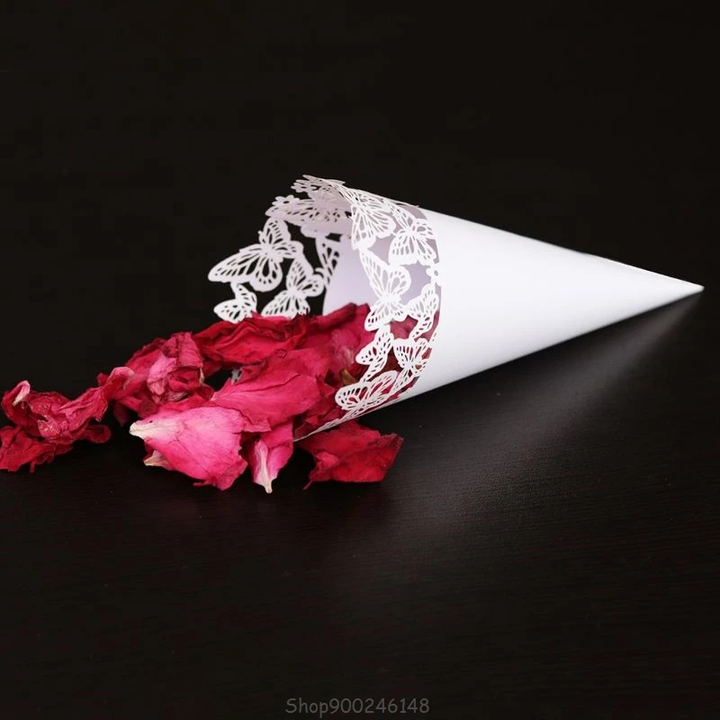 50 шт. кружевные лепестки в виде бабочек|Украшения своими руками для вечеринки| |