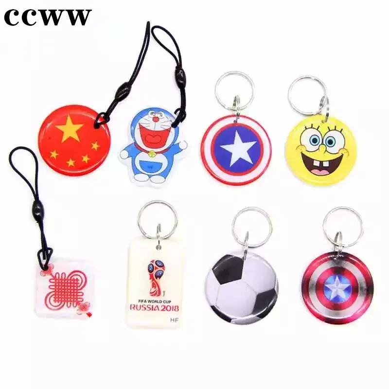 RFID брелоки с возможностью записи 125 кГц EM4305 EM4205|Карты контроля доступа| |