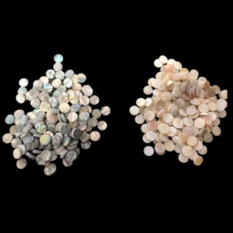 50/200pcs 4/5/6*2mm Abalone Shell Guitar Fretboard Dots Colourful White Pearl Inlay Dot | Спорт и развлечения