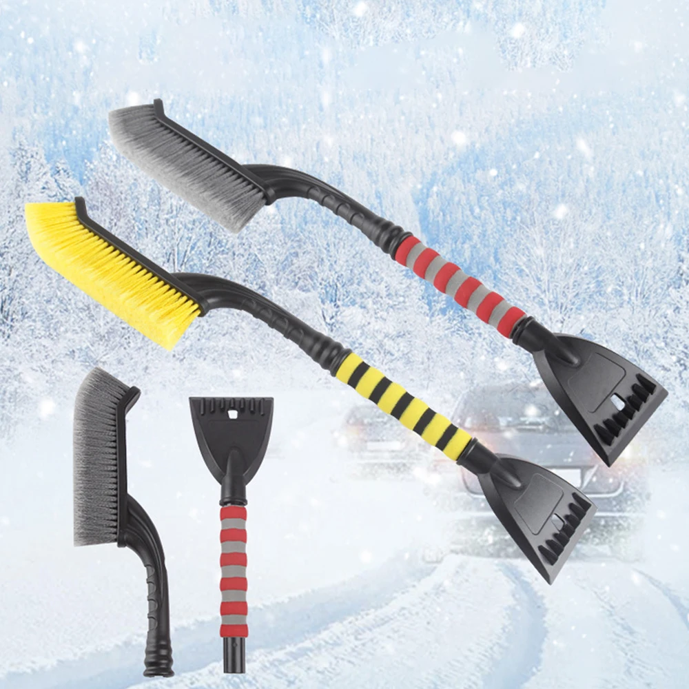 

2in1 Car Ice Scraper Removable Multifunctional Winter Car Window Windshield Glass Qingxue Defrost Brush Car Cleaning Tool