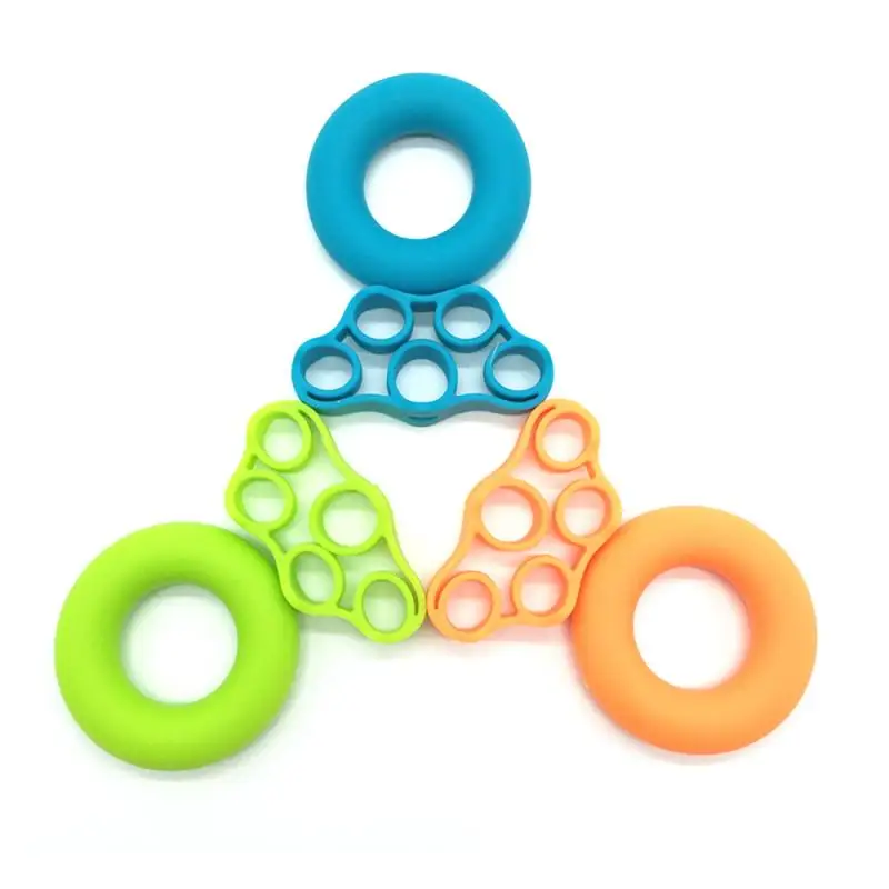 Эластичные ленты для пальцев силиконовые тянущиеся фитнеса расширитель