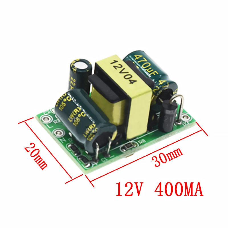 Понижающий модуль питания для Arduino AC-DC 5 В 700 мА (3 Вт) 12 220 Вт изолированный