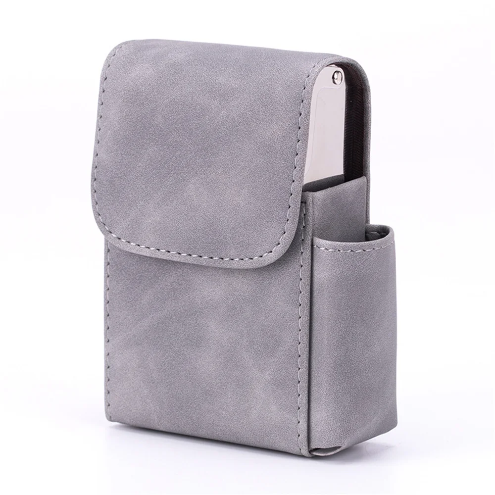 Оригинальная коробка для сигарет из искусственной кожи 20 шт. Бутан газовая