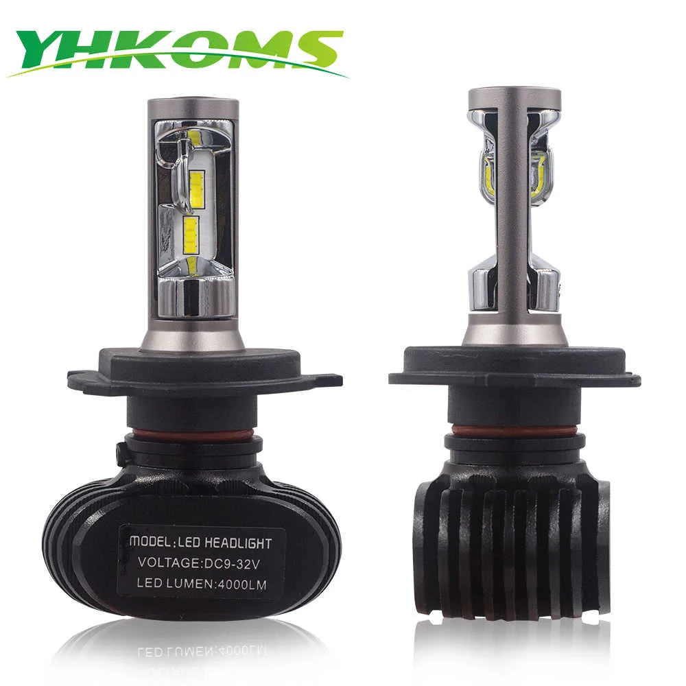 

YHKOMS H4 H7 H8 H9 H11 9005 9006 880 881 H1 H3 Car LED Headlight S1 CSP LED headlamp 50W 8000LM Auto Fog Light Bulbs 6000K 12V