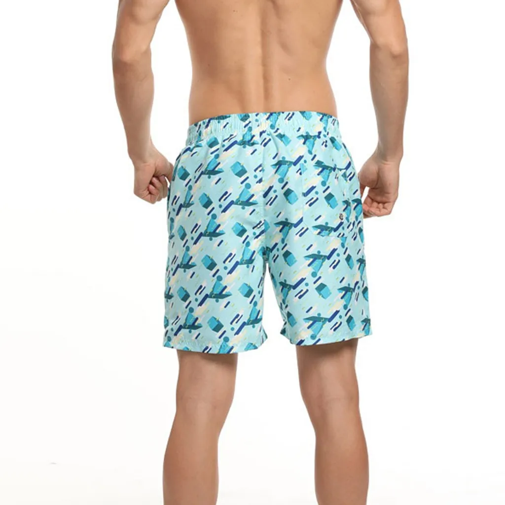 Новые летние мужские пляжные шорты Плавки для серфинга купальник отдыха s