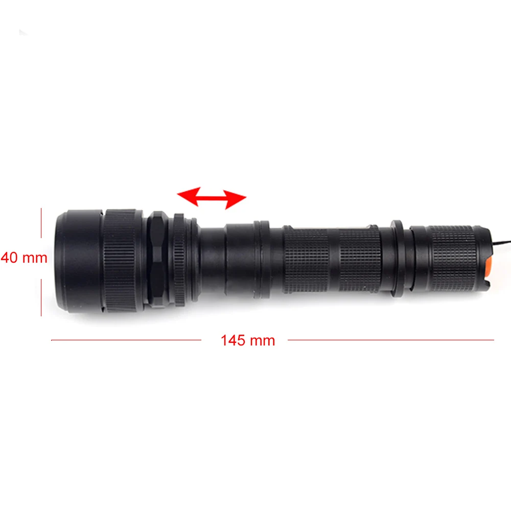 

12000LM Super Bright Led flashlight USB linterna led torch L2 Power Tips Zoomable Bicycle Light 18650/26650 Rechargeable