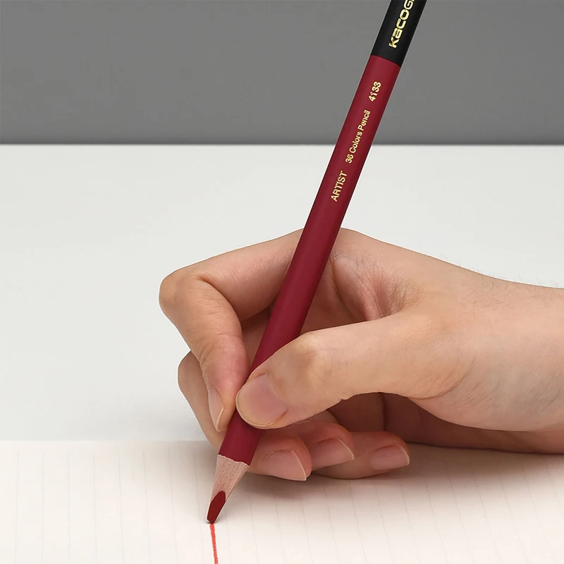 

New Youpin KACO art color 36 color pencil Bright colors thick lead core not easy to break core fine brush strokes
