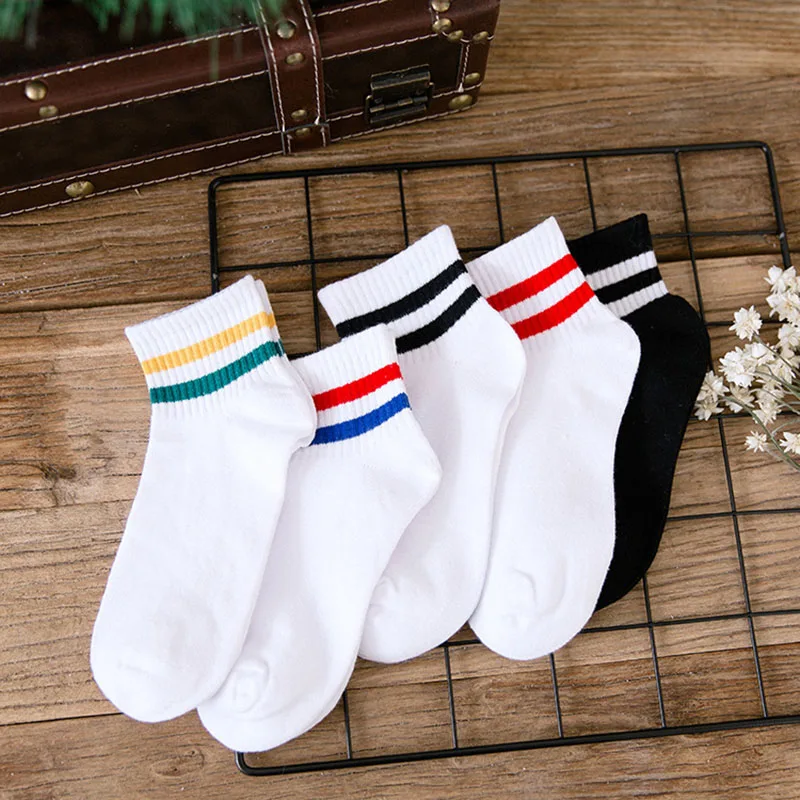 Корейские классические модные белые носки в стиле ретро для женщин и