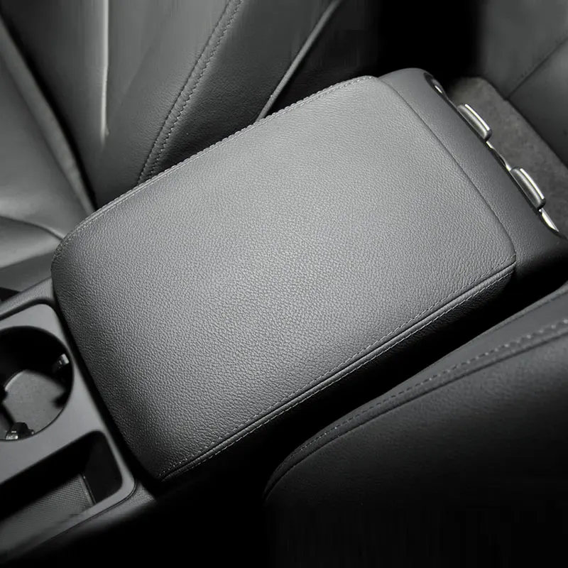 

Car Interior Center Armrest Console Box Cover Micro Leather Sticker Trim For Audi A4 2009 2010 2011 2012 2013 2014 2015 2016