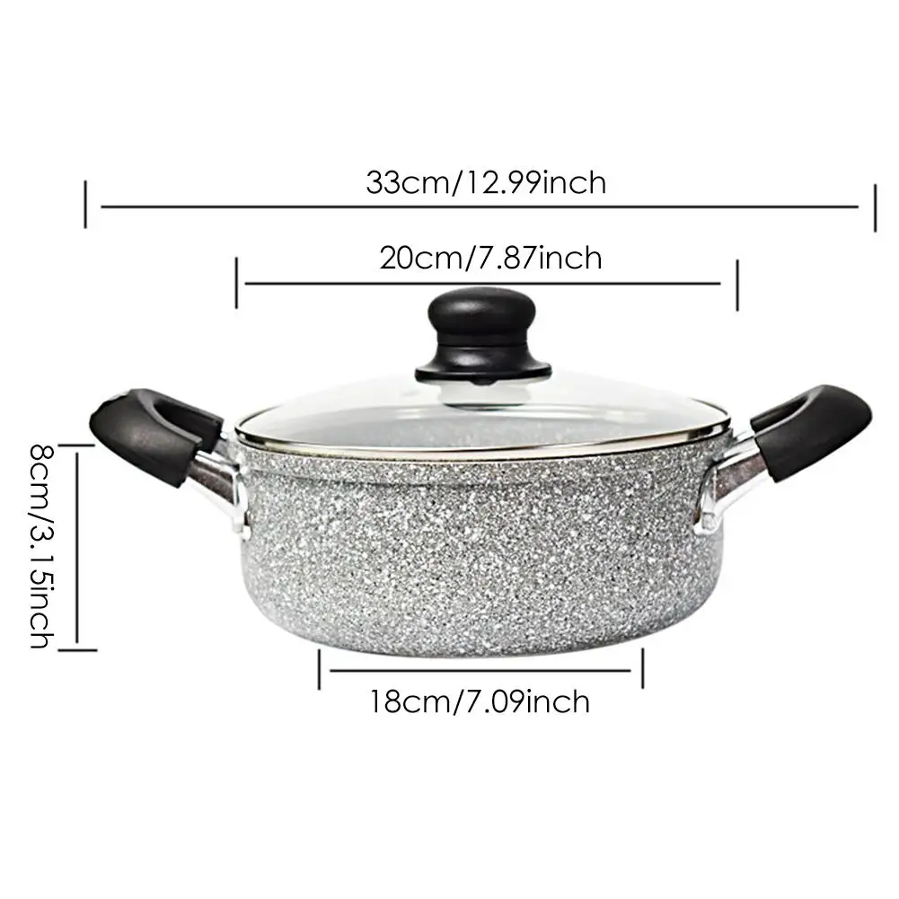 Антипригарная Кастрюля из нержавеющей стали для приготовления супа кастрюля с