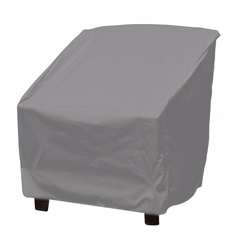 

Waterproof Patio Chair Cover Outdoor Garden Furniture Stackable Lounge Seat Dustproof Protection Cover Chair Storage Bags Hot
