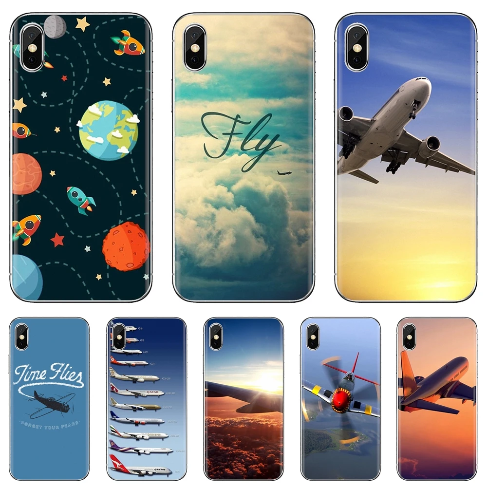 

Soft Bag Case Airplane Sunrise aircraft plane For iPhone iPod Touch 11 12 Pro 4 4S 5 5S SE 5C 6 6S 7 8 X XR XS Plus Max 2020