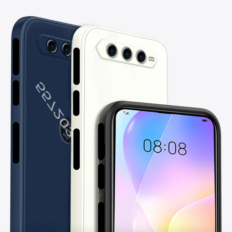 Мягкий чехол из жидкого силикона для Xiaomi Mi Blackshark 4 3 Pro 3S|Бамперы| |