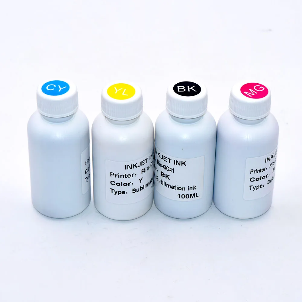 4 шт. чернила для Ricoh GC31 e2600 e3300 e3300n e3350n e5050n e5500 e5550n 100 мл|Наборы заправки чернилами| |