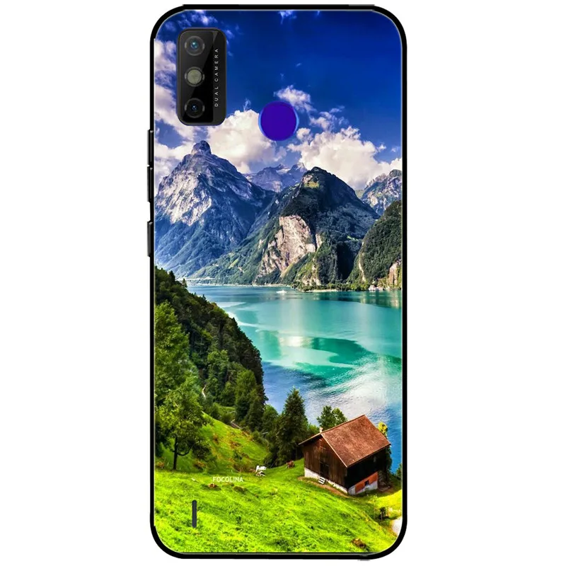 Для ZTE Blade A51 чехол A 51 Coque Мягкий силиконовый для задней панели телефона s TPU Funda