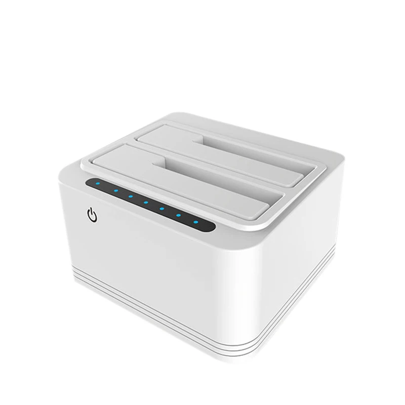 Двойной отсек USB 3,0 для SATA HDD SSD корпус док-станция жесткий диск Простота в эксплуатации для ПК HDD док-станция для Прямая