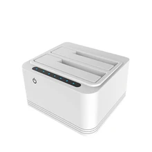Двойной отсек USB 3,0 для SATA HDD SSD корпус док-станция жесткий диск Простота в эксплуатации для ПК HDD док-станция для Прямая