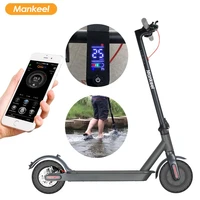 no tax 350w smart app control electric scooter 8 5 inch tire no tax 7 8ah bluetooth e bike kick scooter scooter commute
