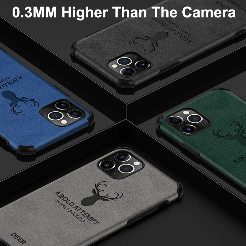 luxury leather phone case for iphone 12 mini 12 pro max coque shockproof full protection back cover case for iphone 11 pro max free global shipping