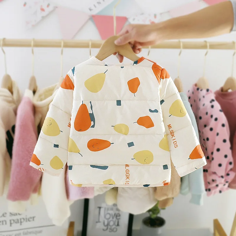 Сезон осень-зима Новинка Детские пальто плотная стеганная на каждый день с