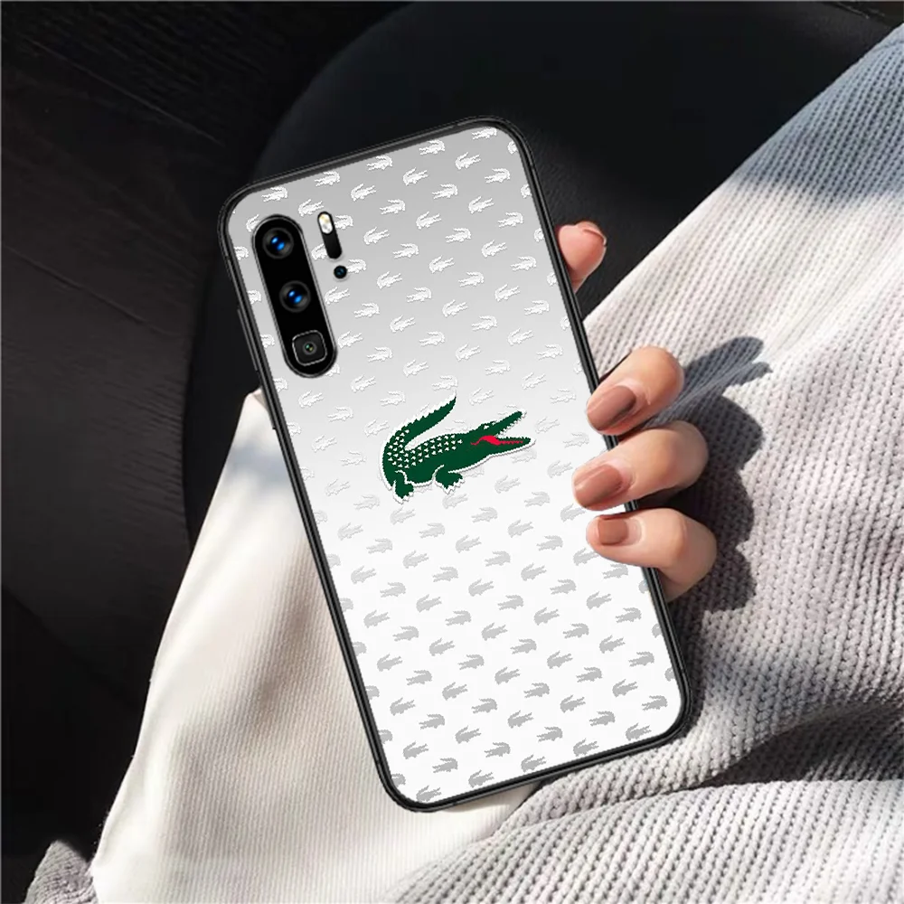 

LACOETE French Luxury Brands Phone Case For Huawei P Mate 10 20 30 40 Lite Pro Smart Z 2019 Nova 5t Black Etui Silicone Prime