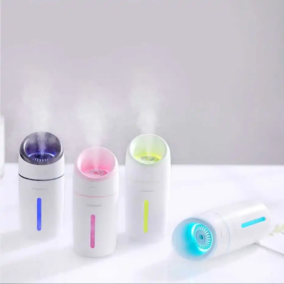 

Ultrasonic 320ML Air Humidifier Aroma Diffuser with Colorful LED Night Light for Home Car Mini USB Purifier Mist Maker Fogger