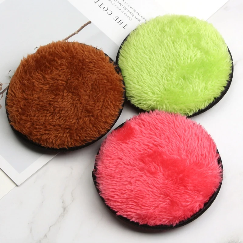 Ленивый макияж спонж для снятия мягкий удобный сухой моющаяся отшелушивающая