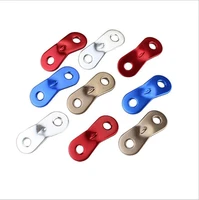 10pcs aluminum alloy tent rope tensioners camping non slip cord tensioner dual holes wind rope tent buckle camping tightening