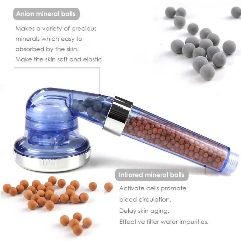 

High Quality Pressure Rainfall Shower Head 300 Holes Shower Head Water Saving Filter Spray Nozzle High Pressure Water Saving