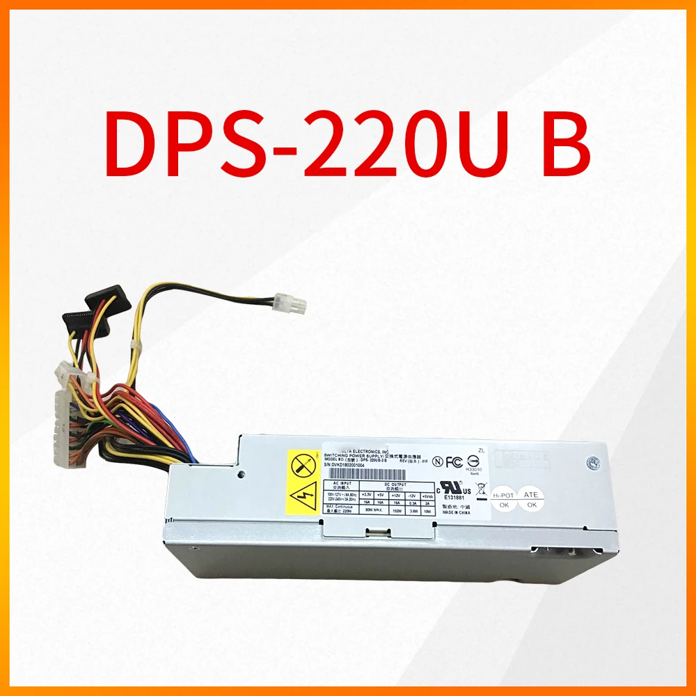 Оригинальный Φ 220W маленький источник питания подходит для DELL 660S V270S 3647 D06S DPS-220U