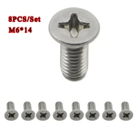 8 pack for honda acura disc brake retaining rotor screws 8pcs bolt set 93600060140h