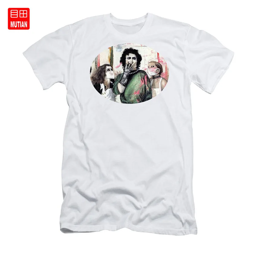 Футболка с изображением Рокки хоррор шоу доктор Франк н пушистый пурпурный Тим