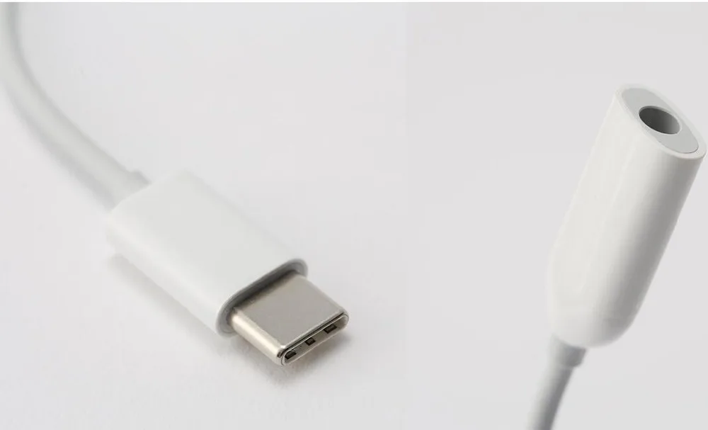 Оригинальный адаптер для наушников Xiao mi type-C до 3 5 мм черная акула 8 6 SE A2 X 2S USB-C