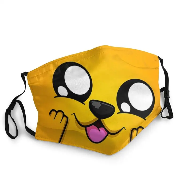 Милая дышащая маска для лица Mikecrack с забавным мемом взрослых мультяшным рисунком