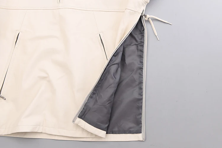 Подлинная белая модная куртка с капюшоном Мужская итальянская толстовка из